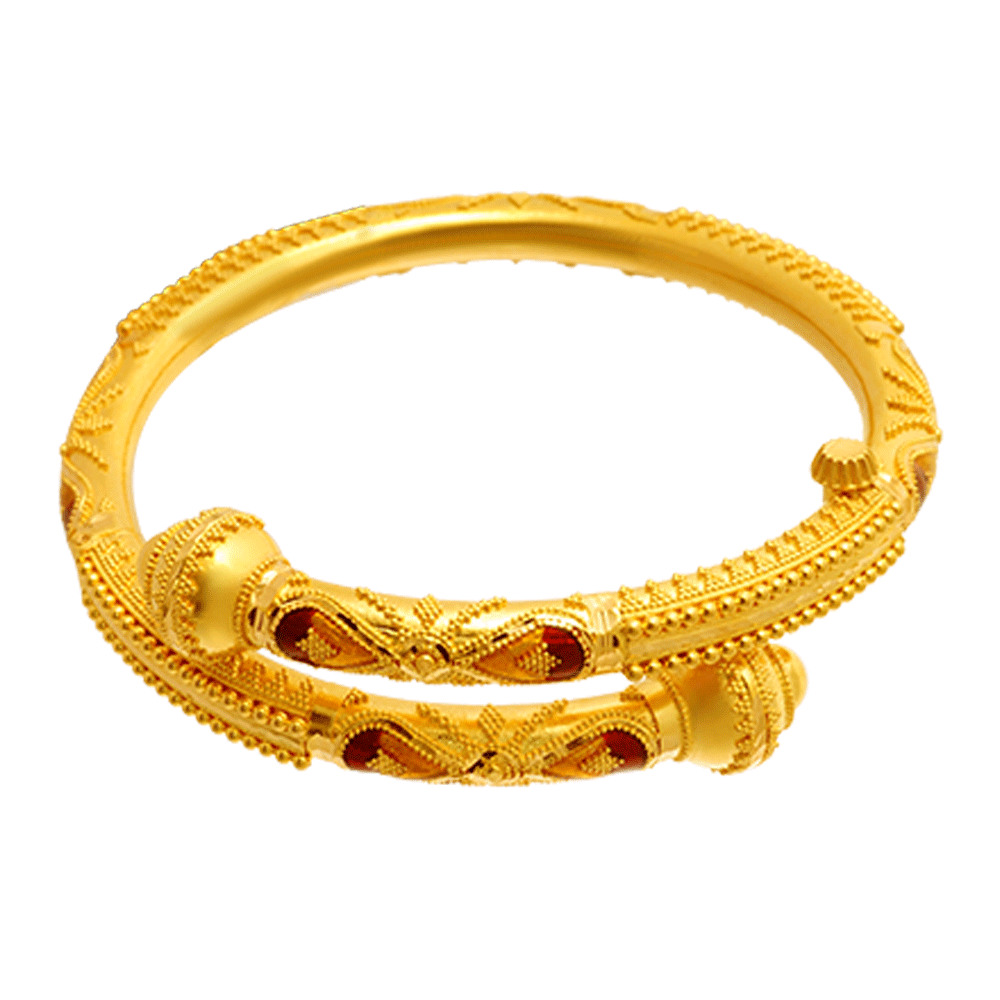 22KT Yellow Gold Bangle for Women