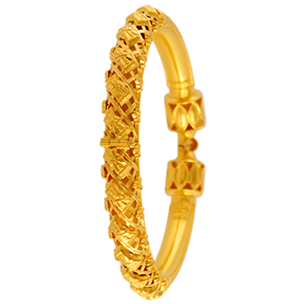 22KT Yellow Gold Bangle for Women