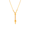 22KT (916) Yellow Gold Chain Pendant for Women