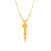 22KT (916) Yellow Gold Chain Pendant for Women