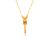 22KT (916) Yellow Gold Chain Pendant for Women