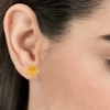 22KT Yellow Gold Stud Earrings for Women