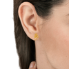 22KT Yellow Gold Stud Earrings for Women