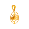 22KT Yellow Gold Pendant for Women