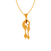 22KT Yellow Gold Pendant for Women