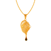 22KT Yellow Gold Pendant for Women