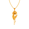 22KT Yellow Gold Pendant for Women