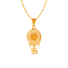 22KT Yellow Gold Pendant for Women