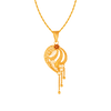 22KT Yellow Gold Pendant for Women