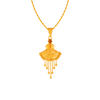 22KT Yellow Gold Pendant for Women