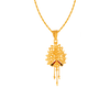 22KT Yellow Gold Pendant for Women