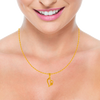 22KT Yellow Gold Pendant for Women