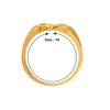 22KT Yellow Gold Ring for Men