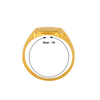 22KT Yellow Gold Ring for Men