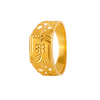 22KT Yellow Gold Ring for Men