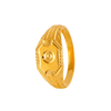 22KT Yellow Gold Ring for Men