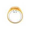 22KT Yellow Gold Ring for Men