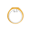 22KT Yellow Gold Ring for Men