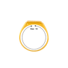 22KT Yellow Gold Ring for Men