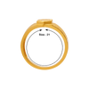 22KT Yellow Gold Ring for Men