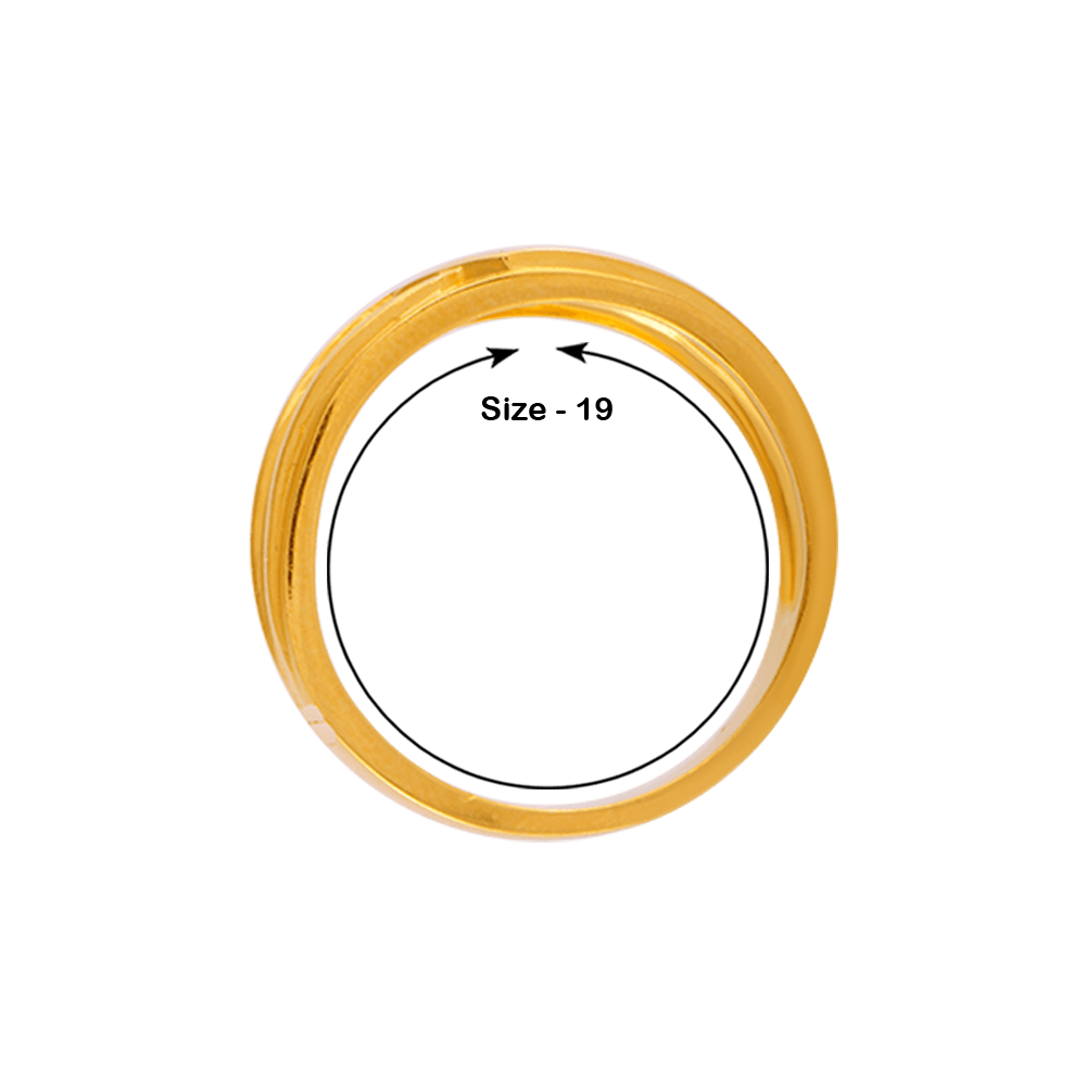 22KT Yellow Gold Ring for Men