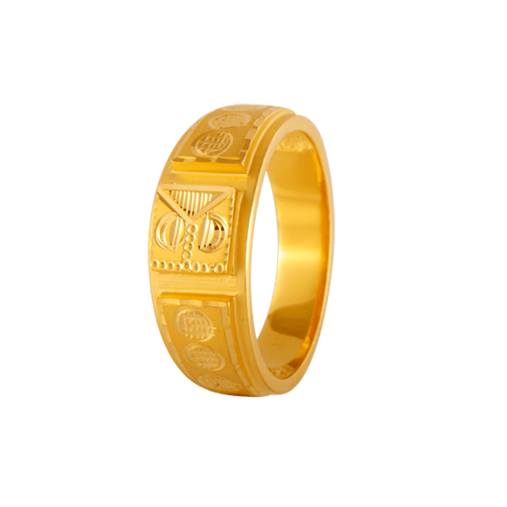 Simple Gold Rings designs for Men with price - PC Chandra Jewellers – P ...