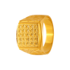 22KT Yellow Gold Ring for Men