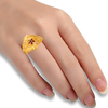 22KT Yellow Gold Ring for Women