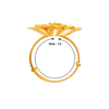 22KT Yellow Gold Ring for Women