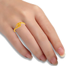 22KT Yellow Gold Ring for Women