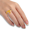 22KT Yellow Gold Ring for Women