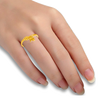 22KT Yellow Gold Ring for Women