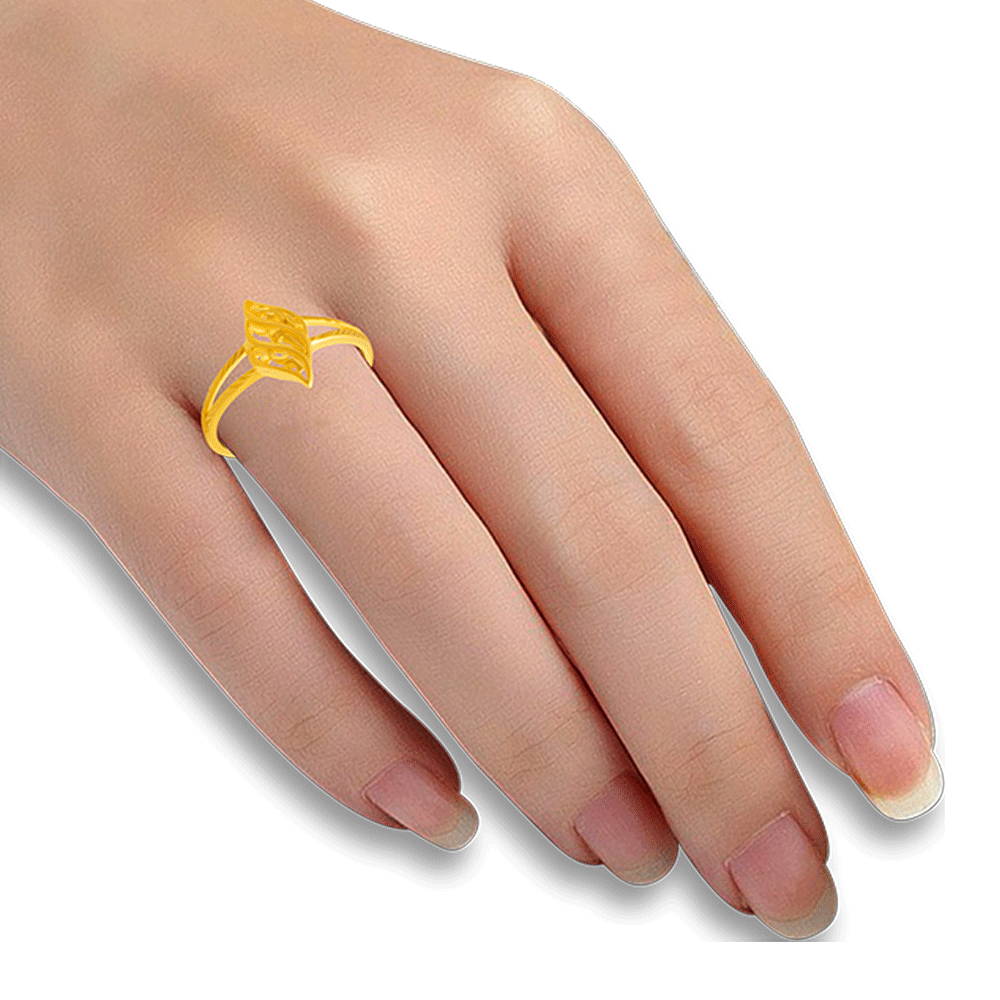 22KT Yellow Gold Ring for Women