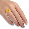 22KT Yellow Gold Ring for Women