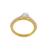 22KT Yellow Gold Ring for Women