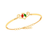 Gorgeous 22k Gold Heart Motif Birds Designer Bracelet from Valentine Collection PC Chandra