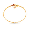 Lovely 22k Gold Gems Embellished Butterfly Design Bracelet for Women from PC Chandra Jewellers Valentine Collection