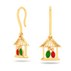 Gorgeous 22k Gold Birds Motif Dangler Earrings from PC Chandra Valentine Collection