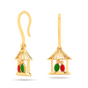 Gorgeous 22k Gold Birds Motif Dangler Earrings from PC Chandra Valentine Collection