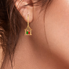 Gorgeous 22k Gold Birds Motif Dangler Earrings from PC Chandra Valentine Collection