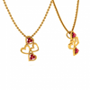 22KT (916) Yellow Gold Pendant for Women