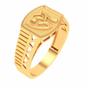 22K Male Gold Ring Om Sign Engraved\
From Goldlites Collection