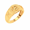 22K Male Gold Ring With Ganesha & Om Sign\
From Goldlites Collection