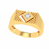 22K Male Gold Ring With A Statement Stone\
From Goldlites Collection