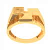 22K Male Gold Ring With Three Square Motif\
From Goldlites Collection