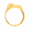 22K Male Gold Ring With Three Square Motif\
From Goldlites Collection