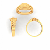 Uniquely Designed 22K Male Gold Ring From \
Goldlite Collection