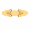 Exclusive Oval Shape Male Gold Ring \
From Goldlite Collection 