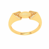 Exclusive Oval Shape Male Gold Ring \
From Goldlite Collection 