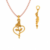 22KT (916) Yellow Gold Pendant for Women